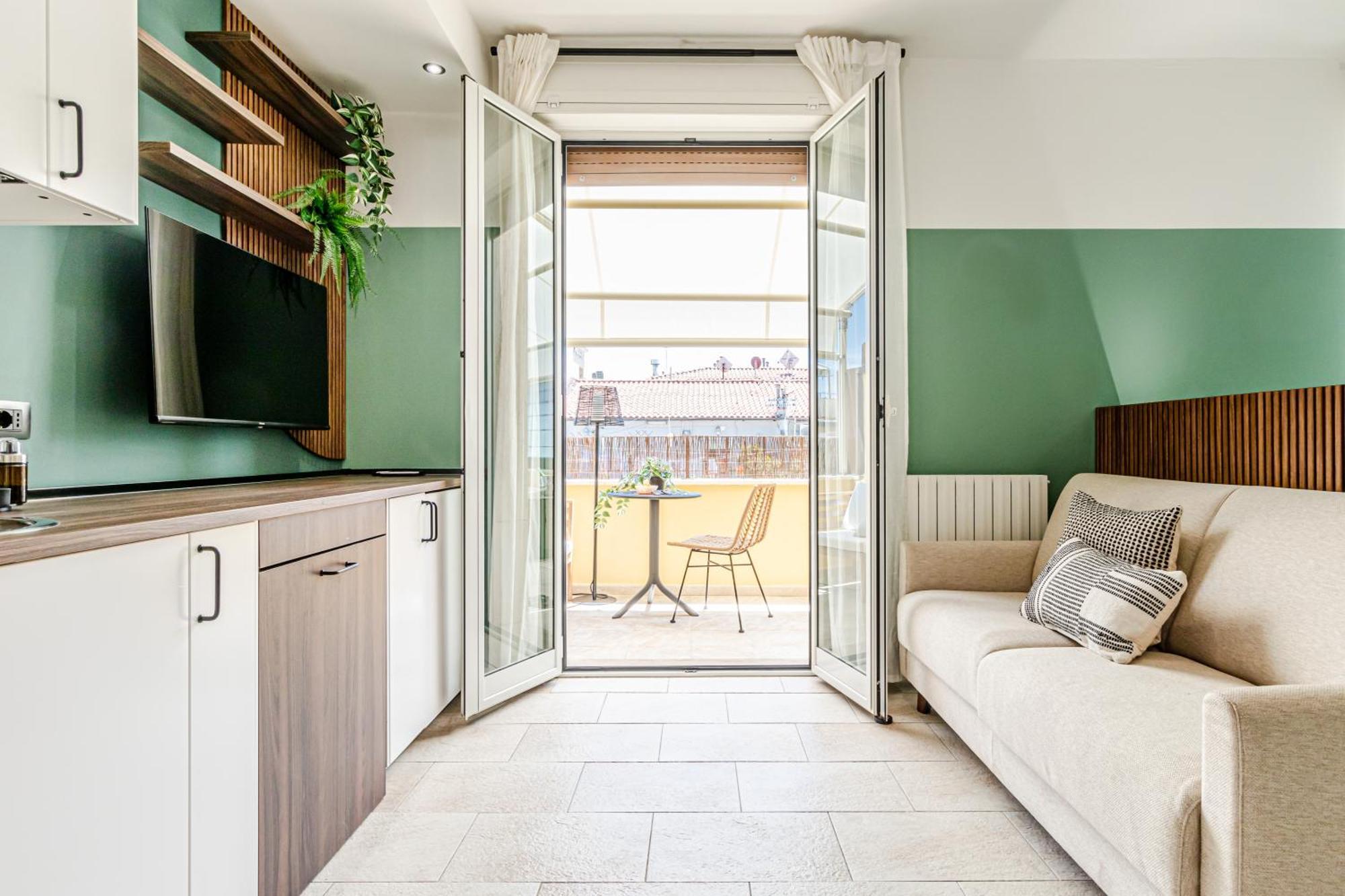 Apartamento Japandi Apartment, Zona Porto Con Balcone E Jacuzzi Idromassaggio